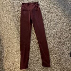 Red beyond yoga leggings